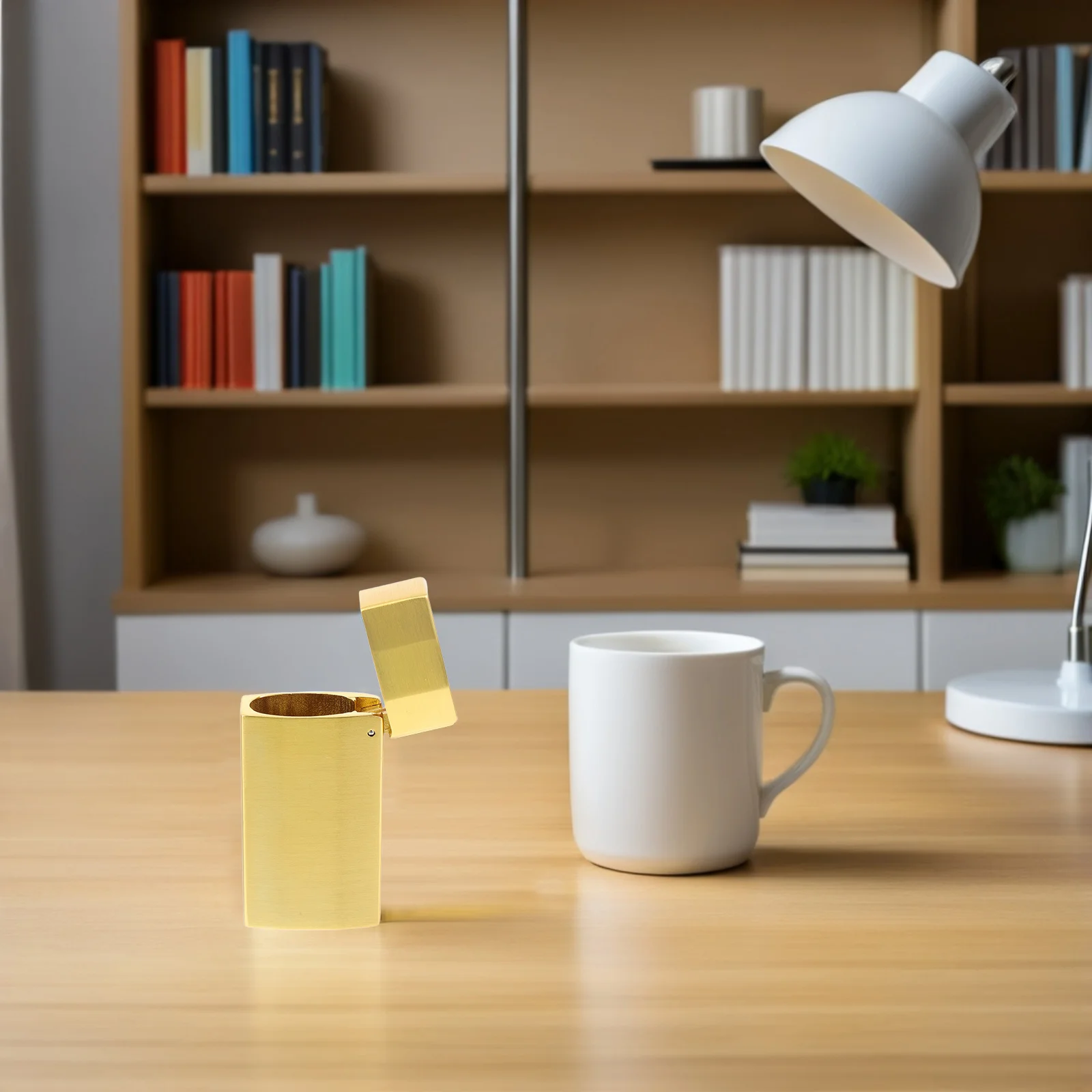 Étui à cigarettes en métal avec couvercle de briquet Vintage, Portable, rabattable, résistant aux rayures, pour les voyages en plein air