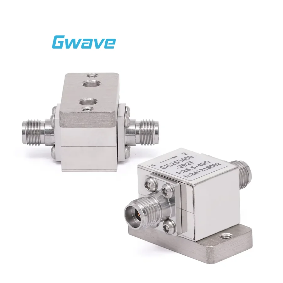 Isolator With 13.8dB Isolation From 26.5GHz To 40GHz 5Watts And 2.92mm Female