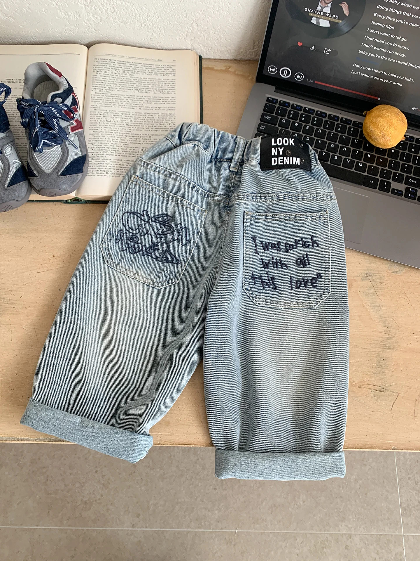 

Spring Autumn Boys Jeans Casual Straight Leg Cotton Trousers Comfortable Breathable Kids Faion Long Pants for Children
