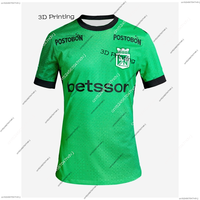 24/25 New Colombian Atletico Nacional Men Sports Quick-drying Football Jersey Shirt Fans Special Football Shirt Kit