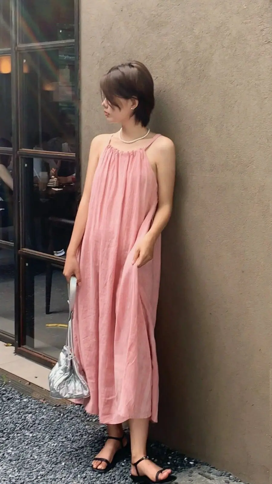 Robes sans manches pour femmes, appliques d'été magiques brodées, plissées à la main, froncées, perceuses smockées perlées