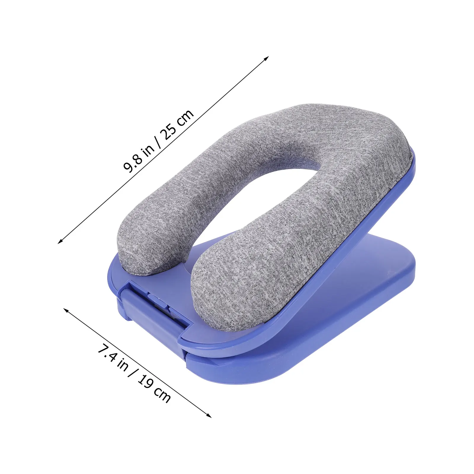 

1pc Folding Nap For Kids Adults Comfortable Office Breathable Head Support Classroom Rest Pillow Desktop Pillow Sky-Blue