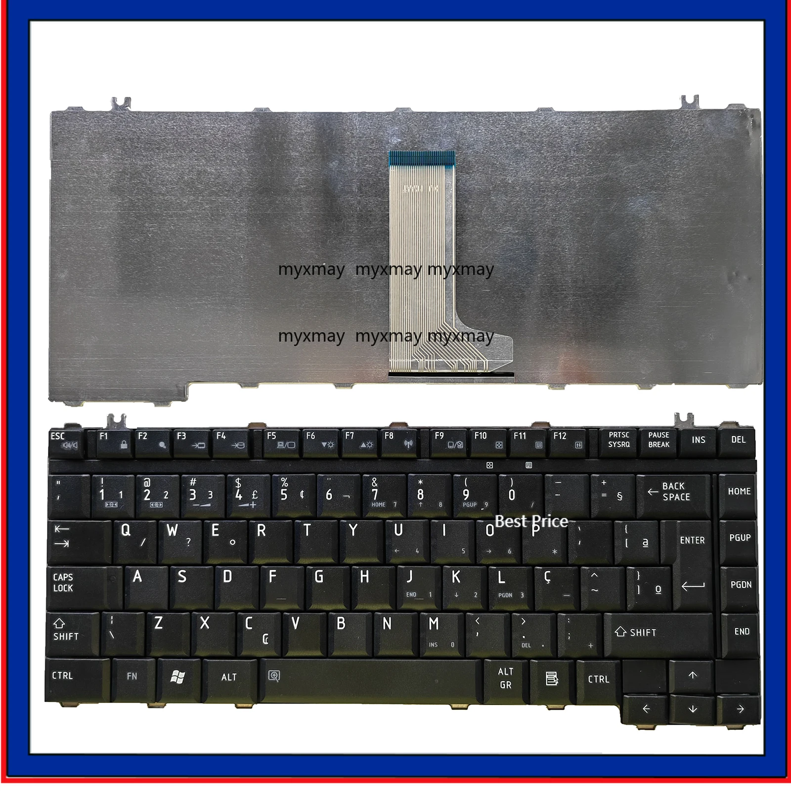 

FORToshiba Satellite M205 M500 M505 L200 L205 L450 L450D L510 L515 BR Keyboard