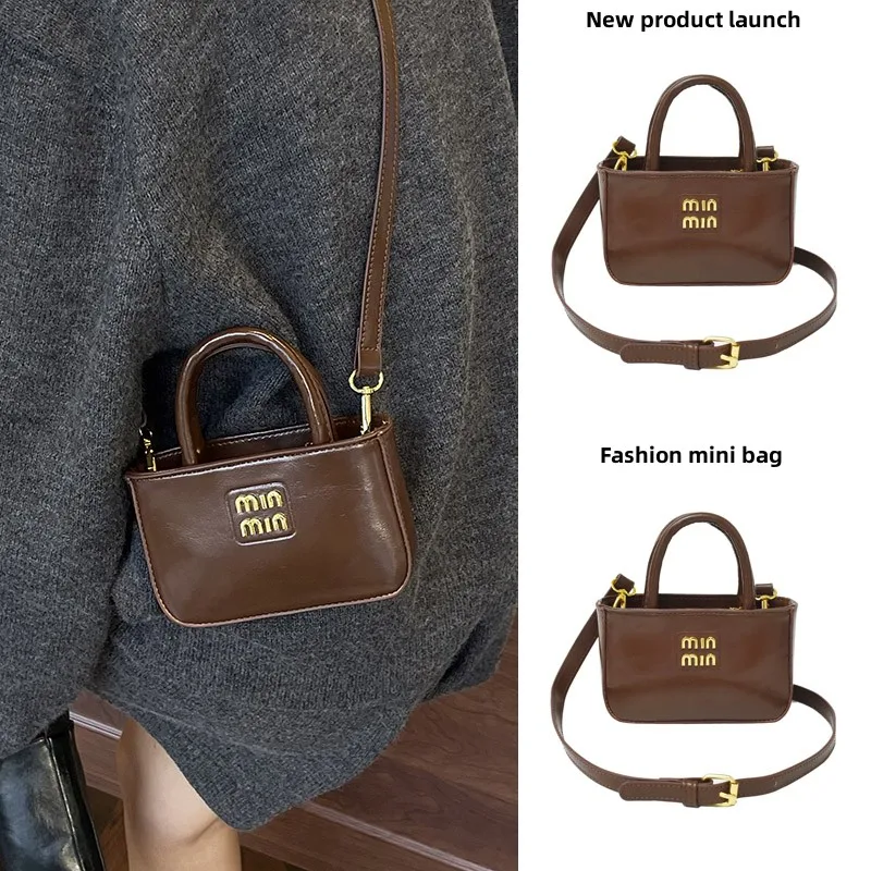 

High-end luxury designer spring and summer mini small bag 2025 fashion all-match hand coin purse key case small square bag trend