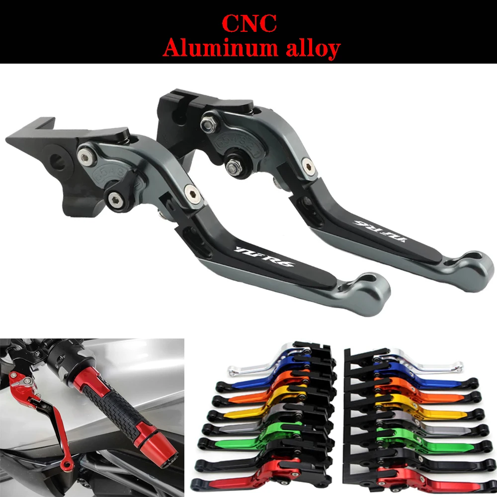 For YAMAHA YZF R6 YZF-R6 2017 2018 2019 2020 17 18 19 20 CNC Motorcycle Adjustable Brake Clutch Lever Levers Folding