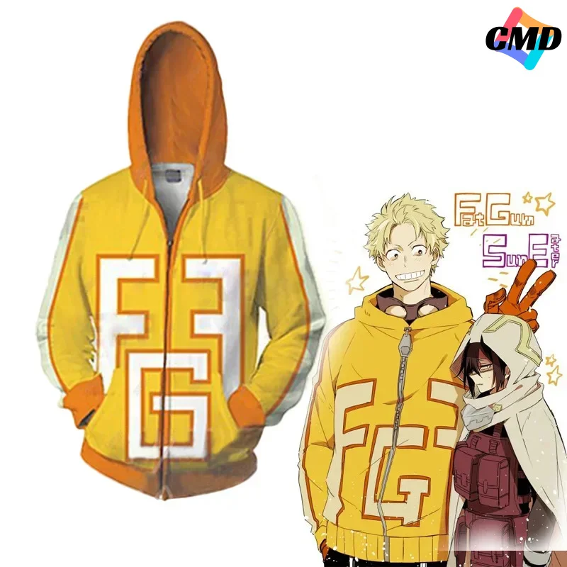 Cos аниме Boku No Fatgum Taishiro Toyomitsu свитер косплей костюм My Hero Academia куртка с капюшоном пальто на молнии топы ткань