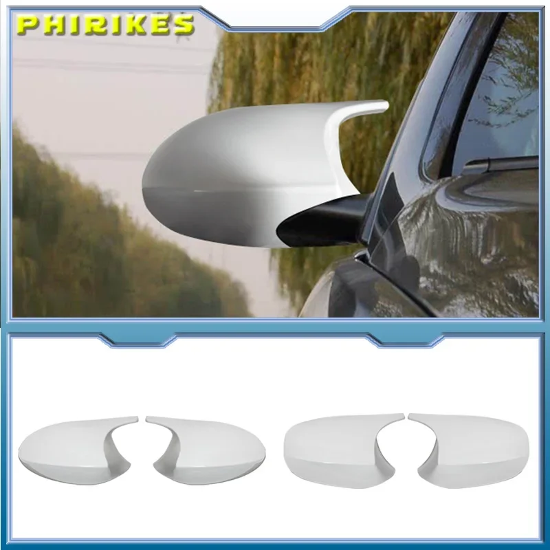 

M Style Replacement Rearview Side Mirror Covers Cap For BMW 1 3 Series E81 E82 E87 E88 E90 E91 E92 E93 ABS White or Black