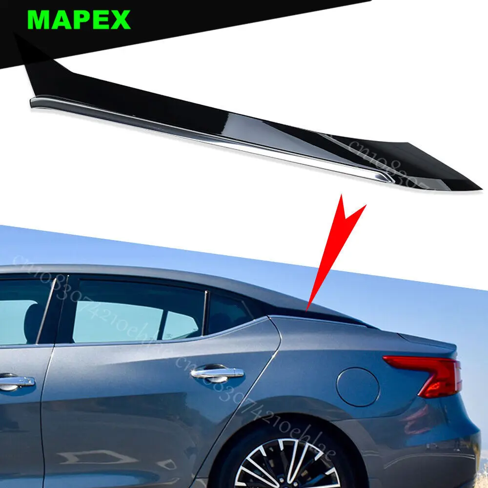 For Nissan Maxima 2016-2021 Rear Body Molding Pillar Trim Left Side