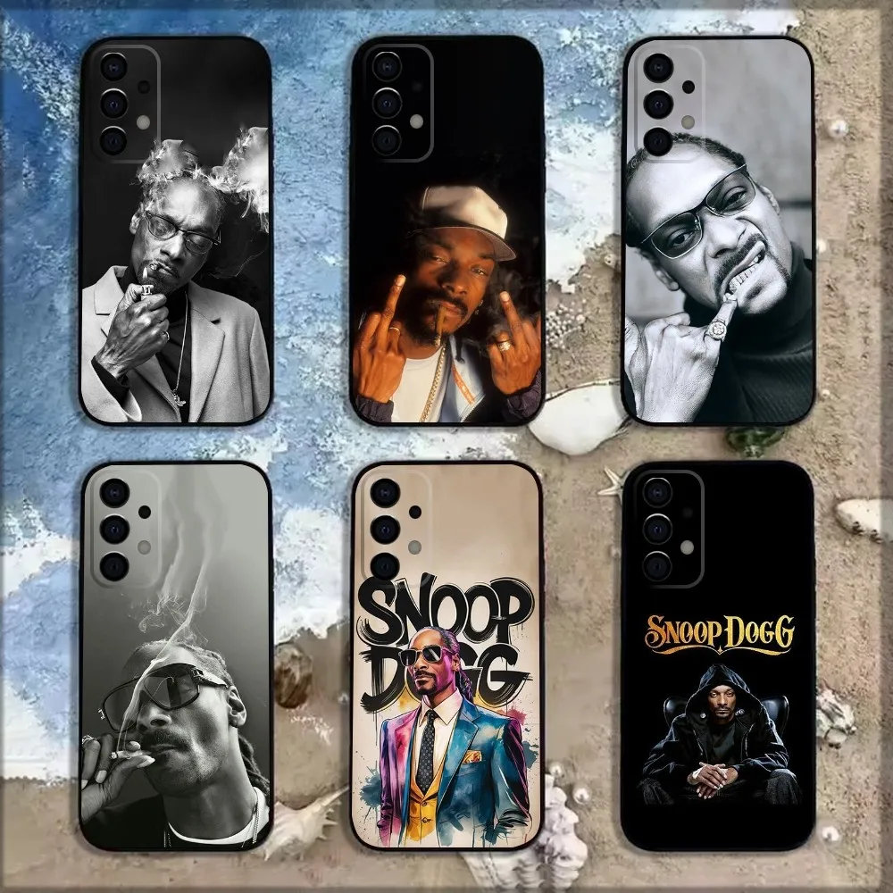 Rapper S-Snoop D-Dogg Phone Case For Samsung Galaxy A13,A21s,A22,A31,A32,A52,A53,A71,A80,A91 Soft Black Shell