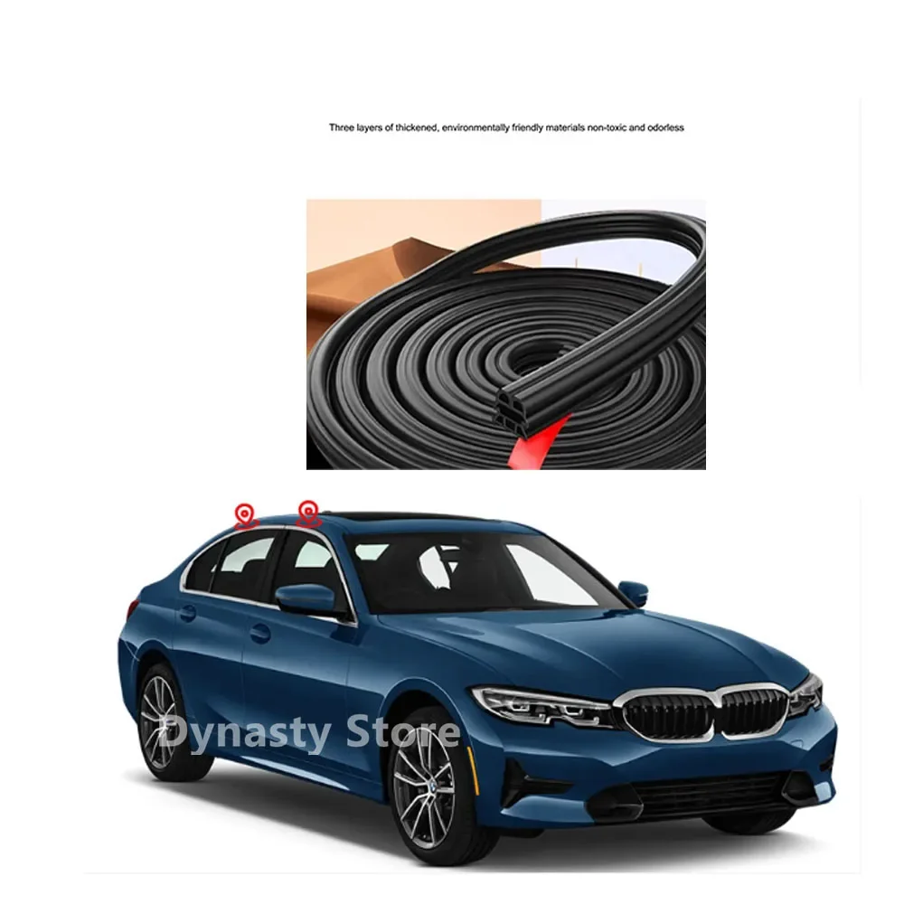 

The Door Sealing Strip Is Suitable For BMW 3Series 330Li/328/320 Car Sound Insulation Whole Car Dustproof Decoration Accessories