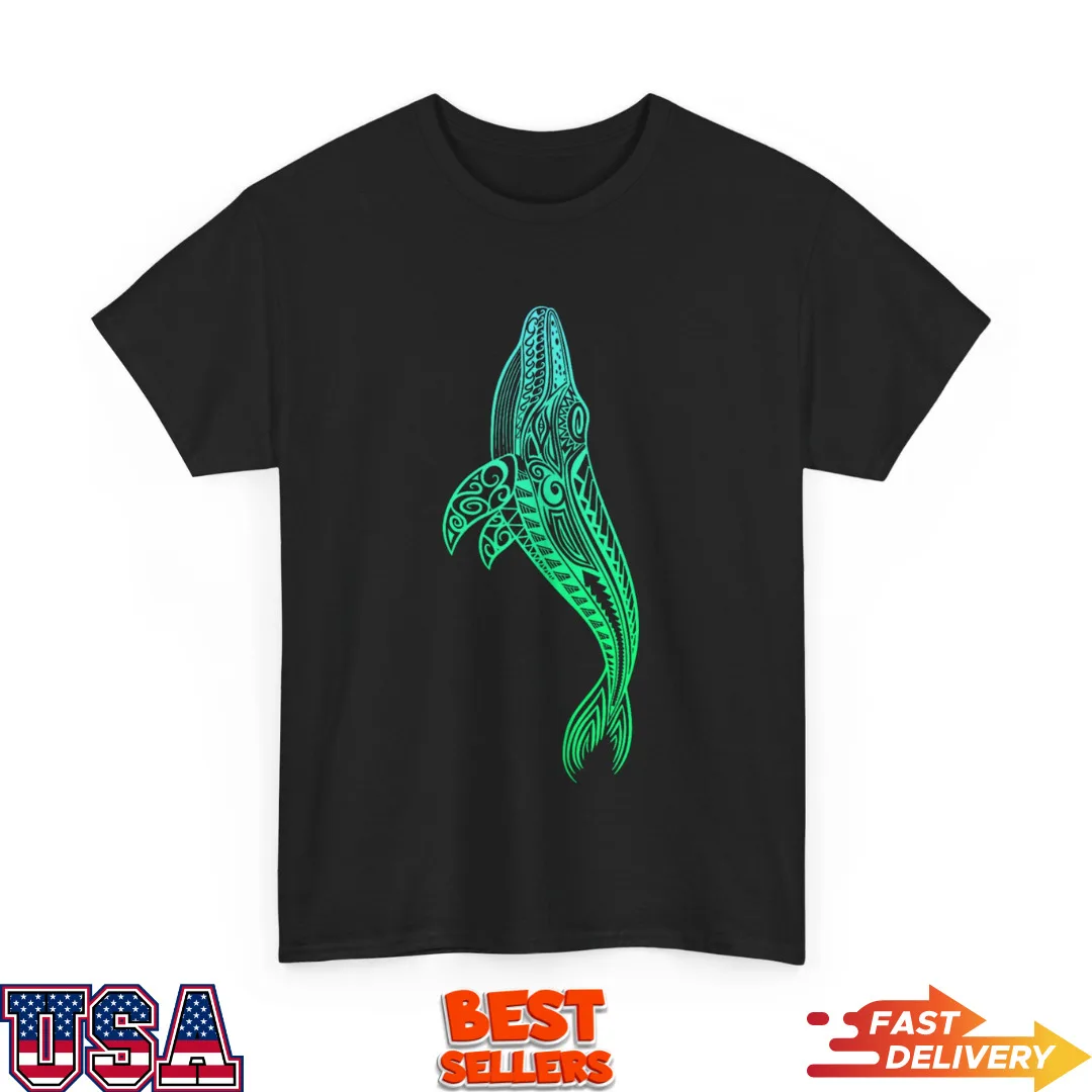 Hawaii Tribal Style Humpback Whale for Hawaiian beach lover T-Shirt