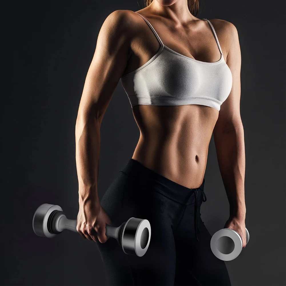 

Single Dumbbell for Keep Workout Fitness Exercise Equipment,White