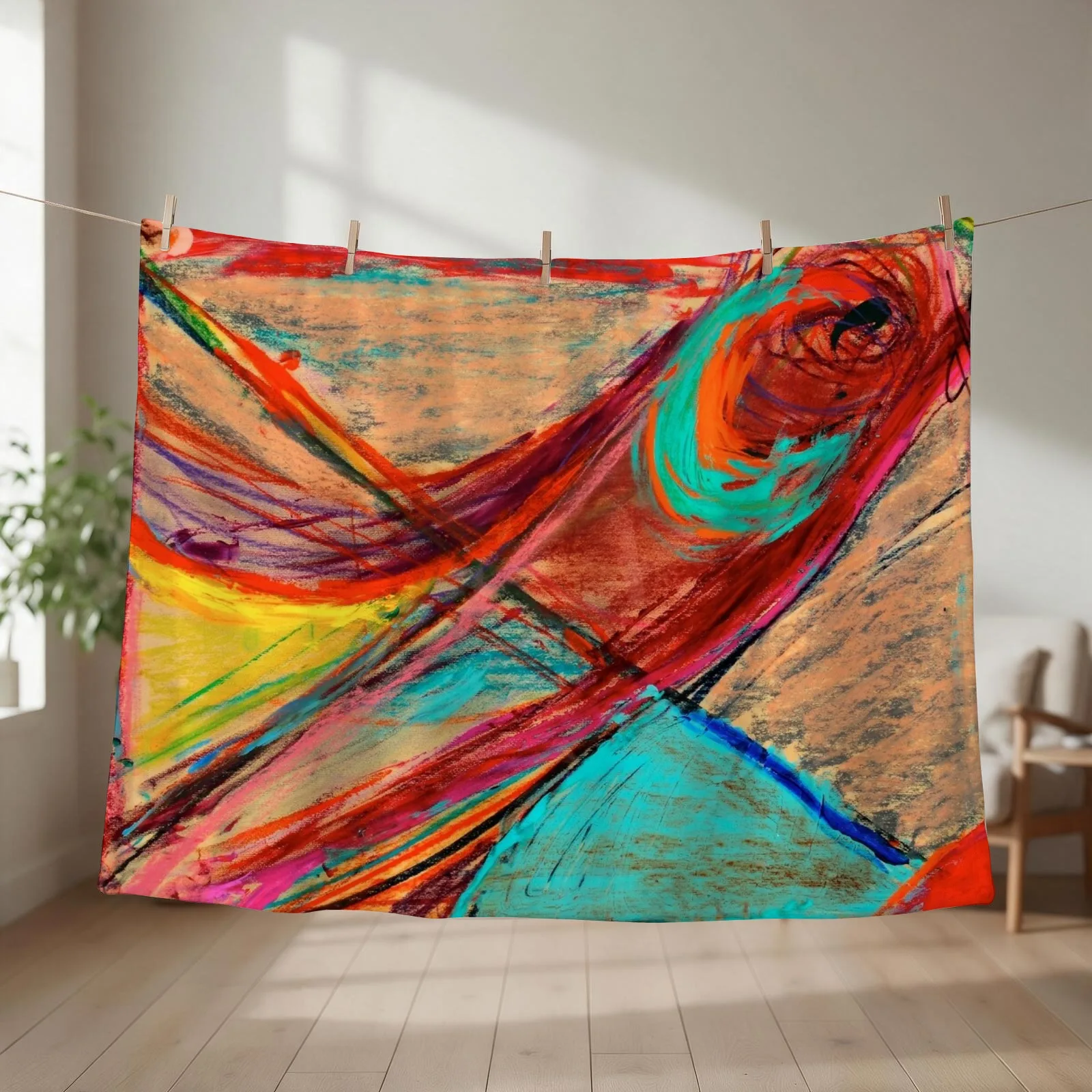 SP Series 6 by James Jenkins Throw Blanket couch cozy soft plush fuzzy picnic outdoor blanket