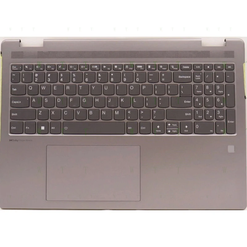 

TTT новый для ноутбука Lenovo Yoga 7 16IAH7, упор для рук с клавиатурой с подсветкой, США 5CB1J03930