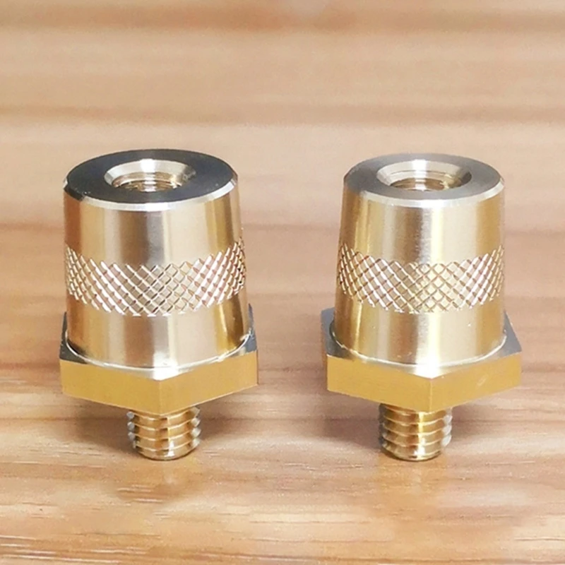 Battery Poles Adapter Car Battery Connection Terminals Durable Brass Material