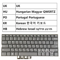 Laptop Keyboard For Lenovo ideapad S530-13IML S530-13IWL 530S-14IKB 530S-14ARR 530S-15IKB UK Hungarian Portuguese Korean Hebrew