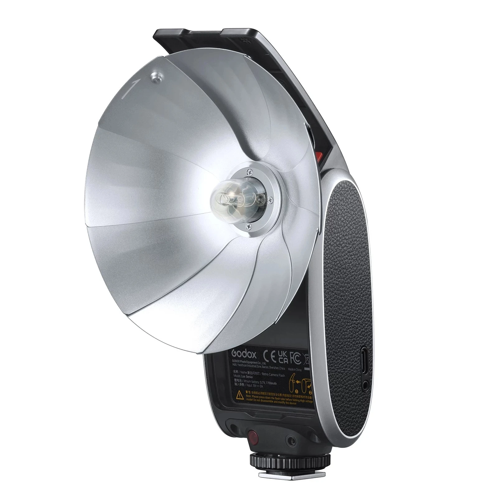 Godox Lux Senior Ретро вспышка для камеры 6000K 1/1-1/64, мощность вспышки, фокусное расстояние 28 мм, замена для камер Canon Nikon Sony