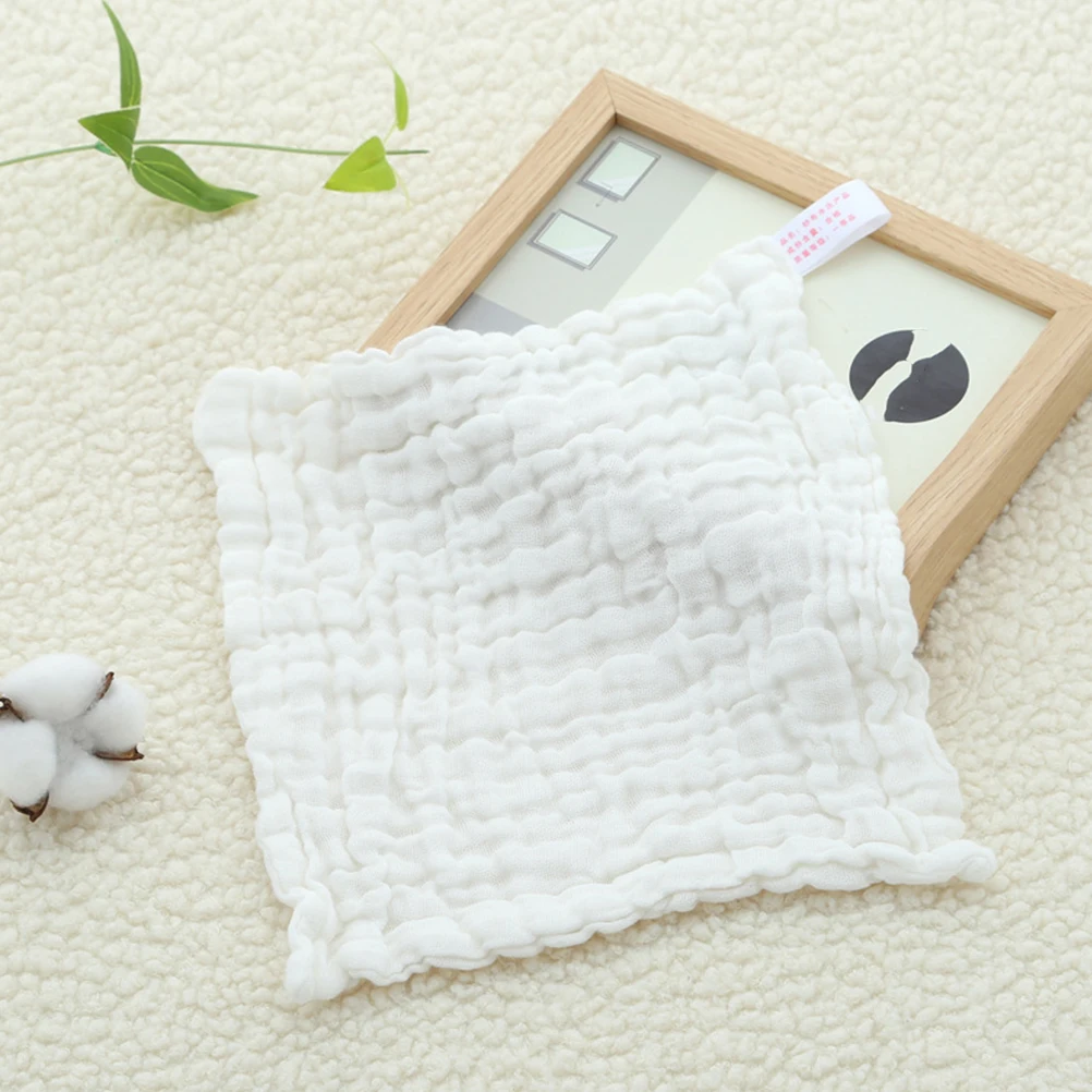 

5 Pcs Pure Towel Washcloths Muslin Baby Automatic Towels for Newborn