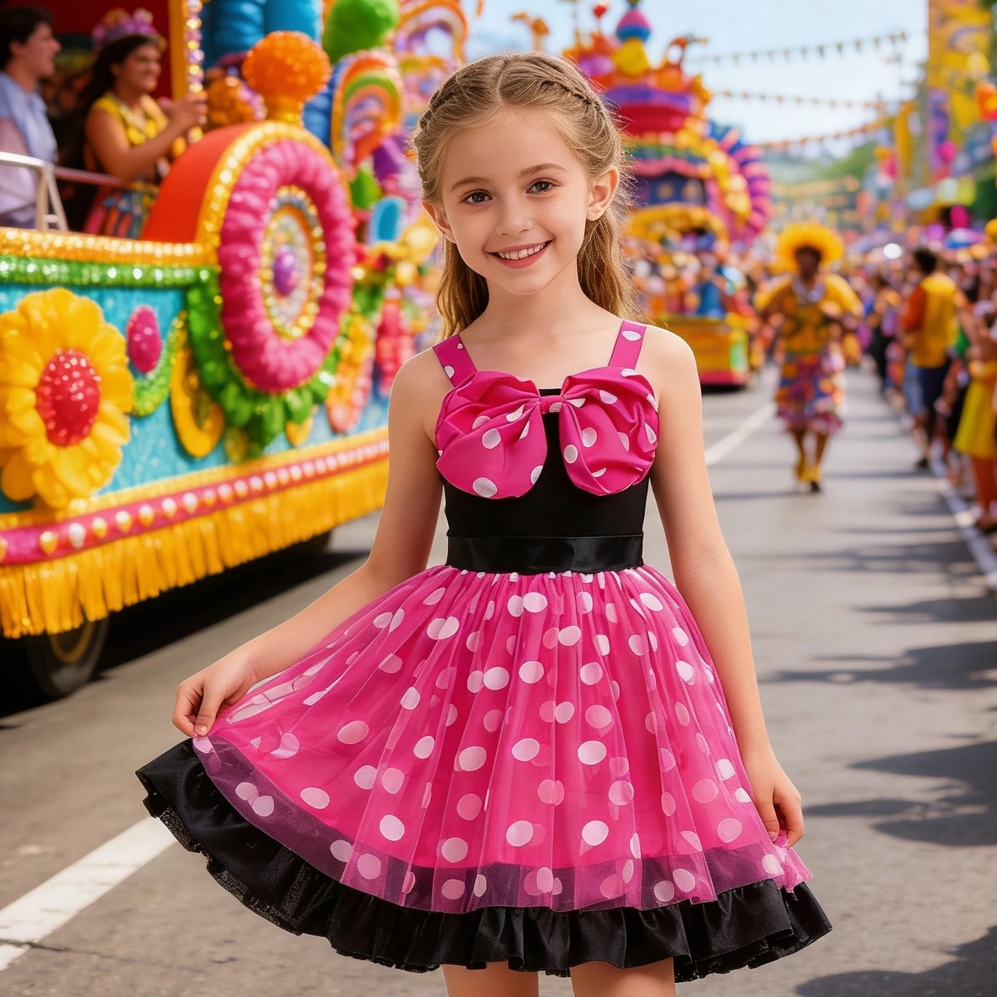 Girls Pink Cartoon … - image