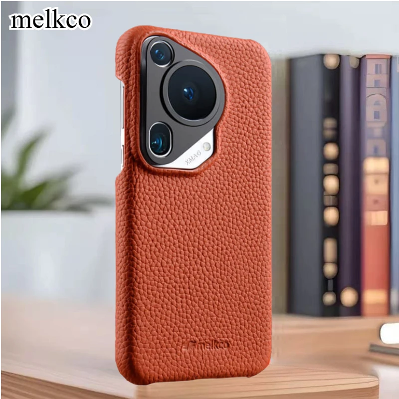 

Чехол Melkco из натуральной яловой кожи для Huawei Pura 80 Ultra Pura 70 P60 Art Mate 70 Mate60 Pro Plus 50 + защитная крышка для объектива