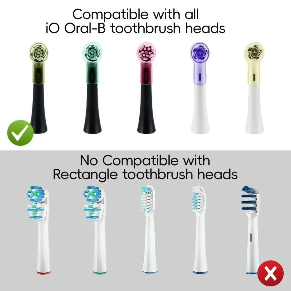 Portable Toothbrush Head Dust Cover Protector Caps Fit Electric Toothbrush Replacement Heads Dustproof Storage Protective Case view 6