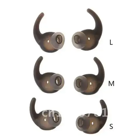 

3Pairs S/M/L Silicone Earbuds Tips Ear Hook Earphone Case In Ear Soft Silicone Cover for Huawei Sport Bluetooth Headset AM60