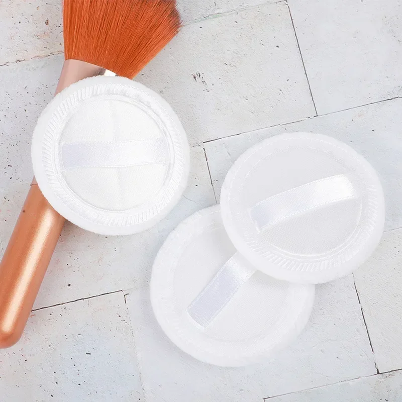 6 個のソフトスポンジフェイシャルフェイスボディパウダーパフ女性用化粧品美容メイクアップファンデーション、ガールレディギフト、新着