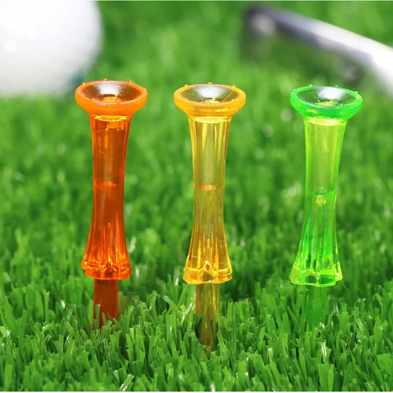 Golf Nail Super Durable 80mm Plastic Ball Holder Golf Low Resistance Golf Tee