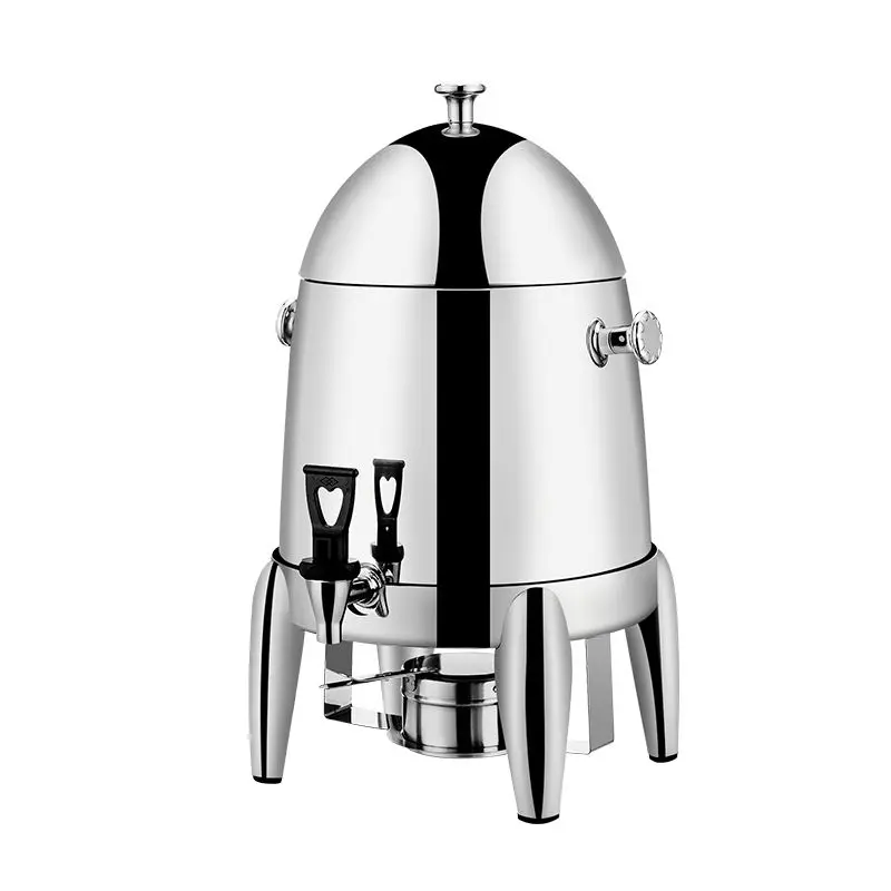 Transparent commercial thermal insulation milk soy milk bucket electric heating juice bucket beverage machine buffet coffee