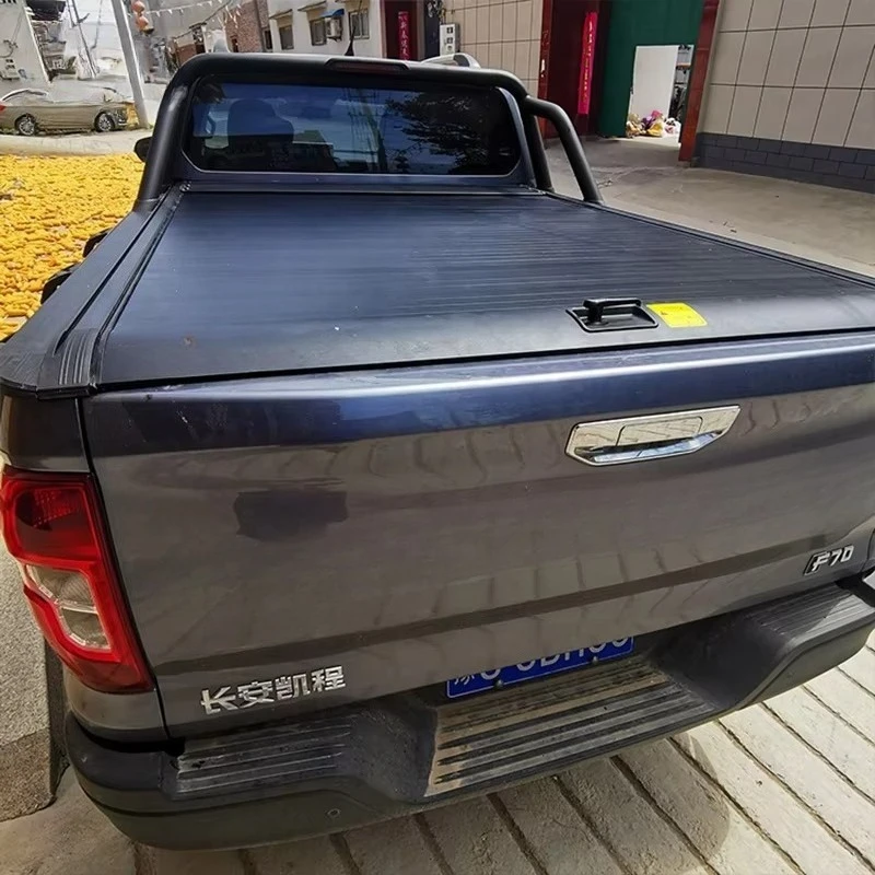 

Горячая распродажа: Выдвижная роллетная крышка кузова из алюминиевого сплава для пикапов Changan KAICENE F70/Hunter