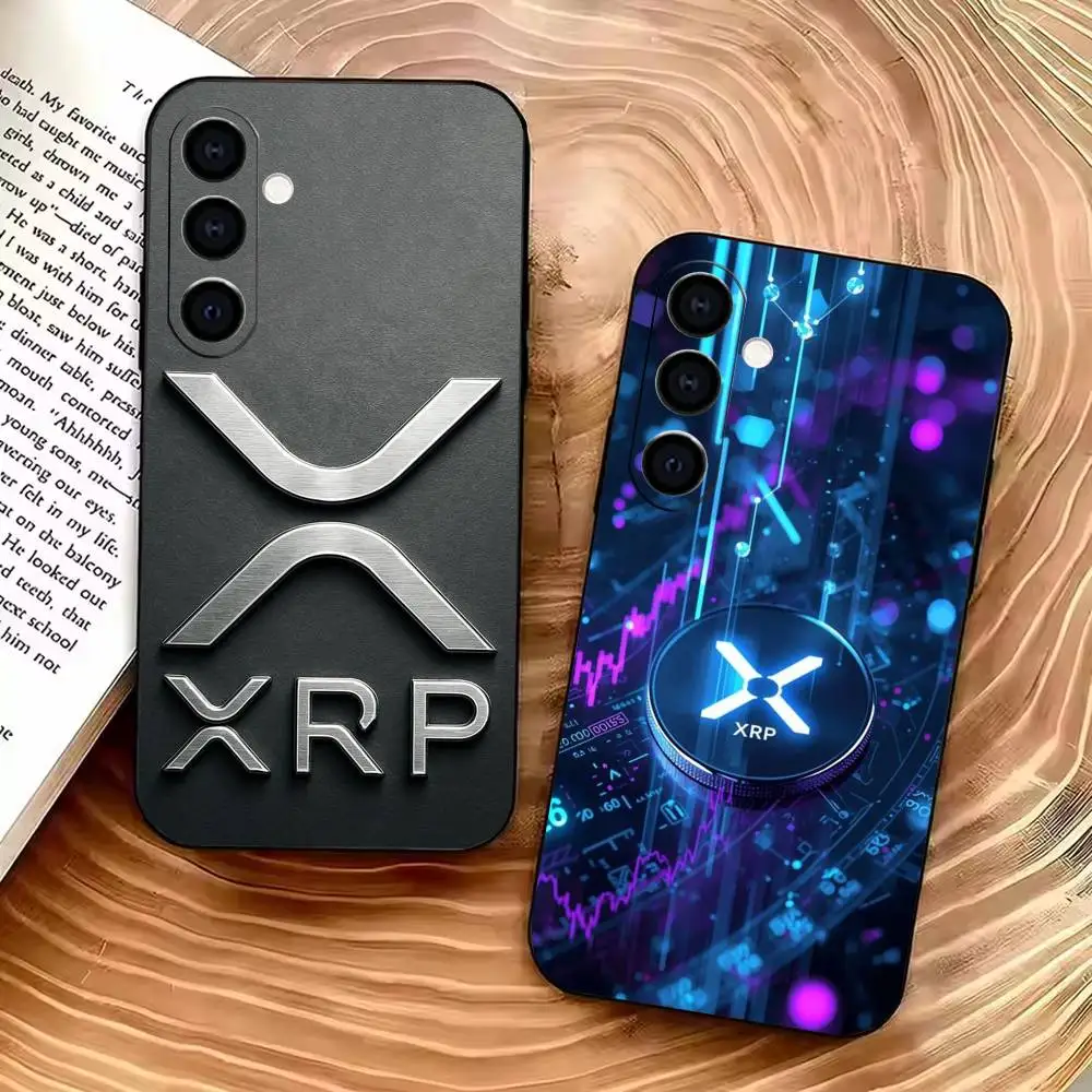 Fashion Xrp Ripple Crypto  Soft Silicone Phone Case Ultra Thin For Samsung A73 20,21s,22,31,32,52,53,72