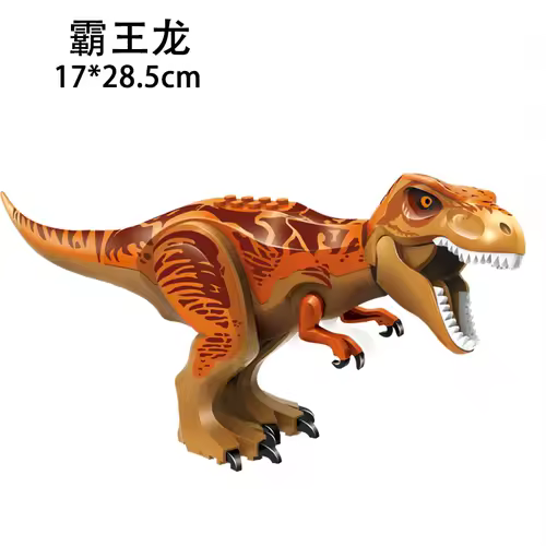 Jurassic World 3 Brutal Raptor Building Blocks Dinosaur Bricks Tyrannosaurus Indominus I-Rex Assemble Toy For Children - Image 31