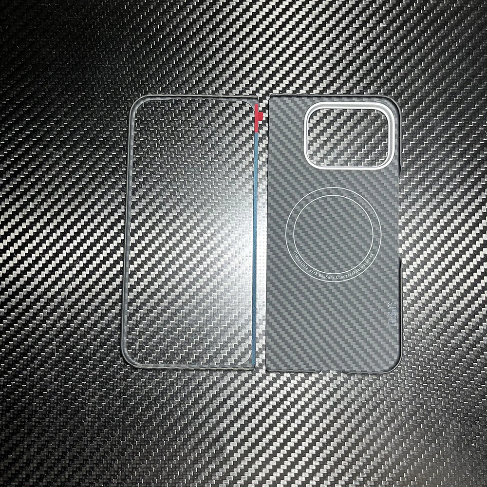 

For Magsafe Magnetic Carbon Fiber Case for Google Pixel 10 Pro Fold Case Thin Aramid Fiber Phone Cover For Pixel 10 Pro Fold