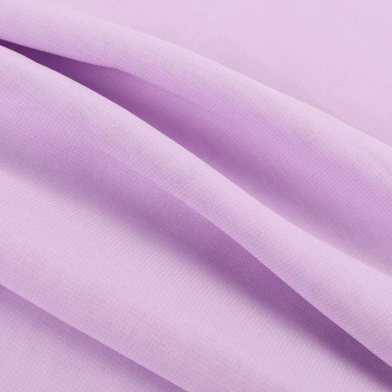 100D Chiffon Fabric 100% Polyester Plain Weave