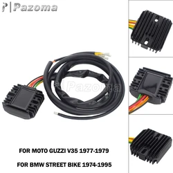 Motorcycle Regulator Rectifier Regulator Rectifier Plug Connector For Moto Guzzi V35 1977-79 BMW Street Bike R80 R100 1974-1995