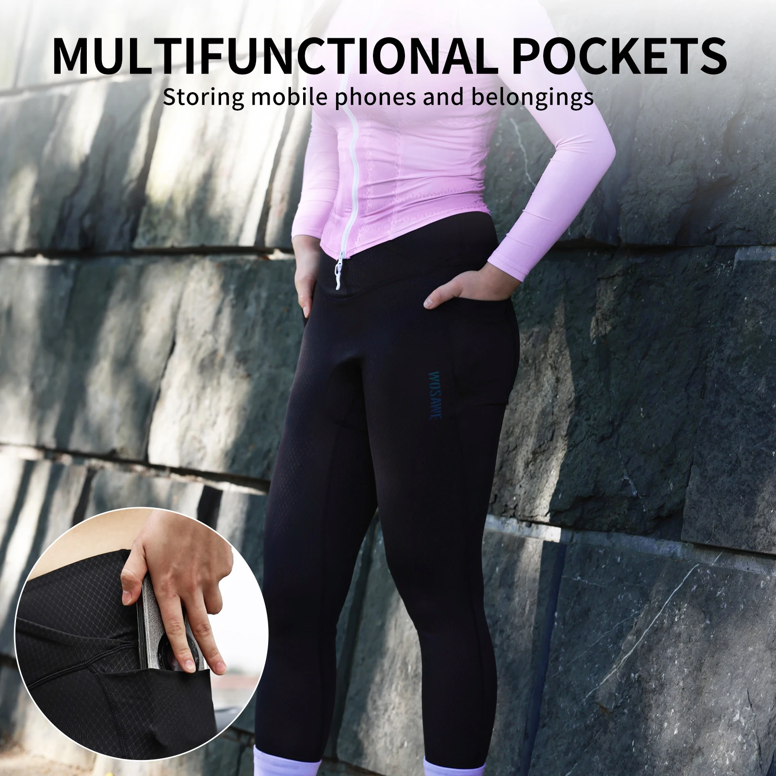 Wosawe mulher verão calças de - Mountain Biking Pants Women avaliação e preço