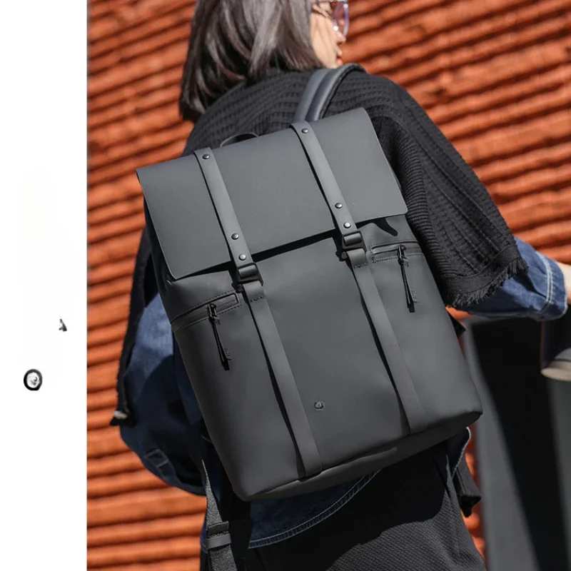 Computerrugzak Leer Dames Outdoor Commuter Boek met grote capaciteit