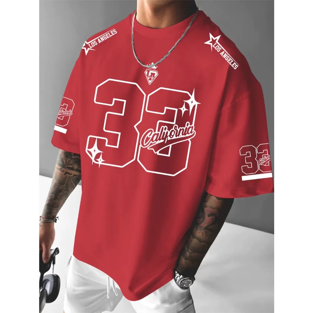 2026 Summer New Men's T-shirt - 3D Trendy Brand Digital Printing - Fashion Street Style - Comfortab
