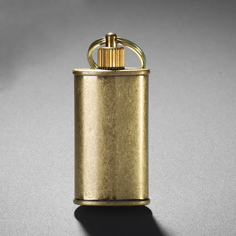 High Quality All copper Oil Storage Bottle For Zippo ZORRO Lighter Kerosene Gasoline Storage Tank Repair Accessory Man Gift