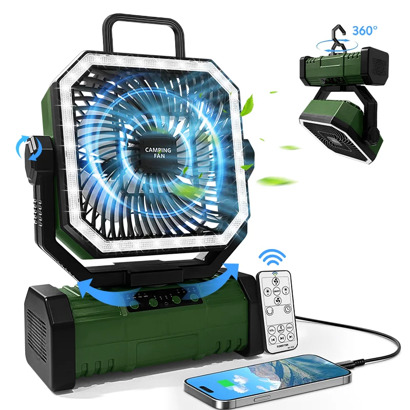 portable-camping-fan-with-led-lantern-rechargeable-tent-fan-3-speed-360°-rotate-with-hook-quiet-for-outdoor-rv-travel-fishing