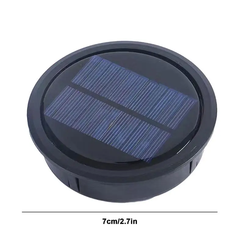 Solar Lights Replacement Top Lumens Solar Lantern Parts LED Solar Panel Lantern Lid Lights For Outdoor Hanging