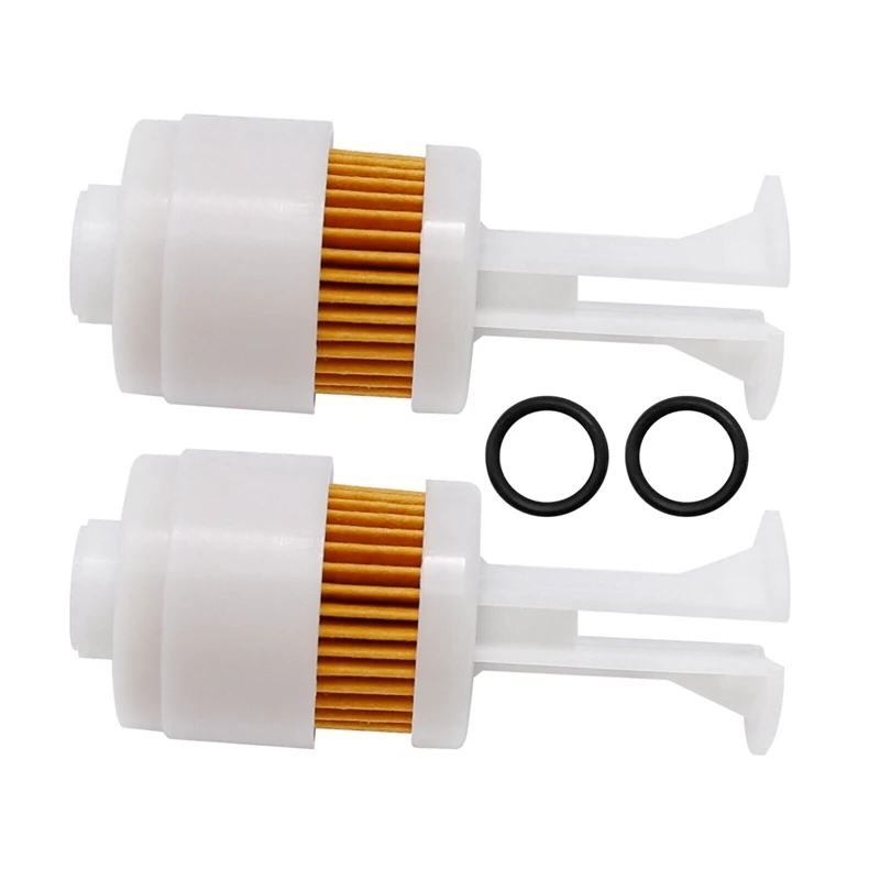 2Pcs Fuel Filter For Yamaha Outboard 2.5 / 150-250Hp 65L-24563-00-00 WSM 600-290 18-7936 DX150 VX250 LX150 PX150 S225