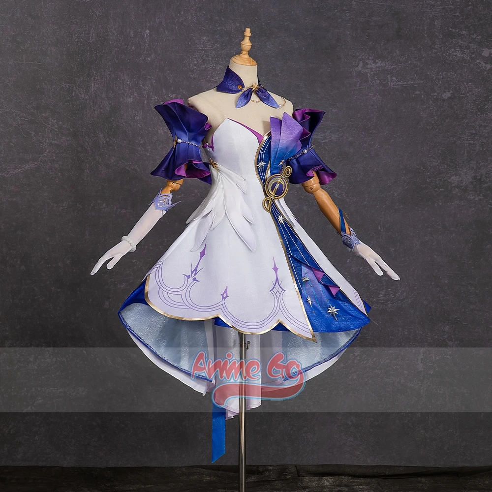 Game Honkai: Star Rail Robin Alice Himora Cosplay Costume Shoes Women Dress Role Play Halloween Outfits C08843-A