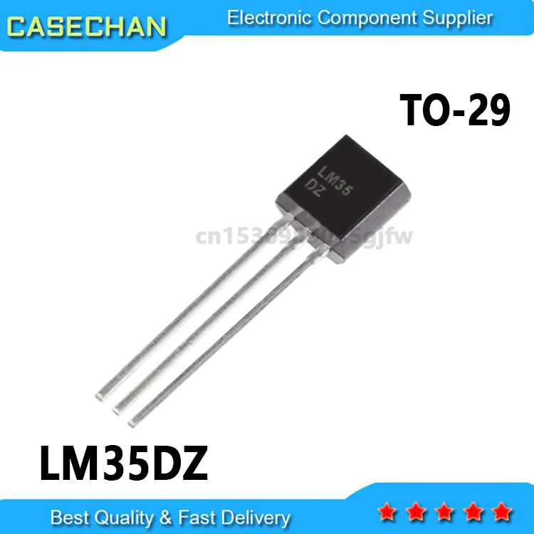 50PCS  LM35DZ LM35 TO-92