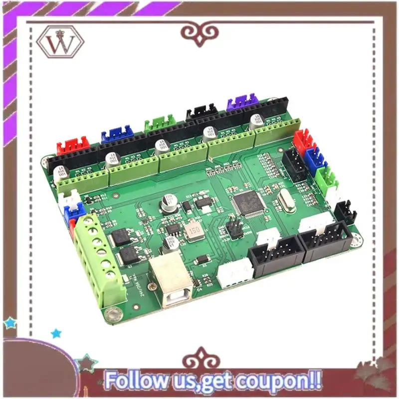 ABBG-32 بت اللوحة الرئيسية الصامتة للطابعة المدفعية ثلاثية الأبعاد الأصلية المحدثة للبرامج الثابتة اللوحات الأم لـ SW-X2