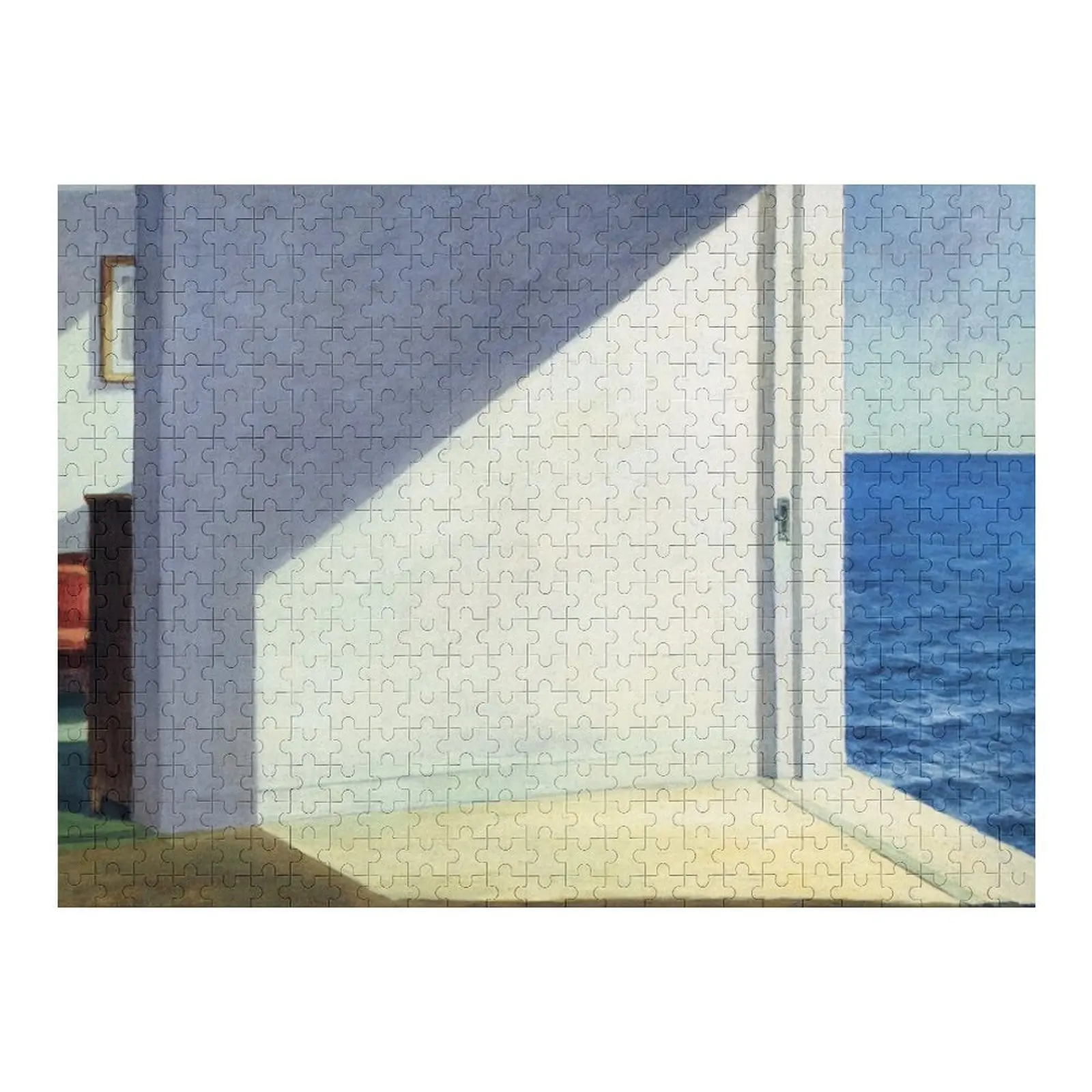 

Edward Hopper, Rooms by the Sea, 1951 Jigsaw Puzzle Custom Jigsaw Custom Gift Puzzle