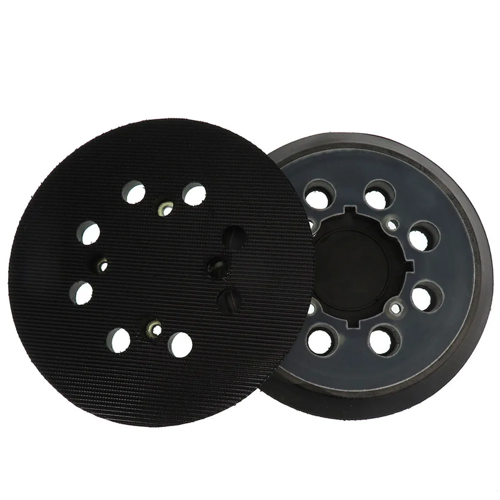 5 بوصة 8 حفرة 3 دبوس الكهربائية تلميع القرص طحن الصنفرة لوحة طويلة هوك القرص للصدمات الحد من الضوضاء متوافق Dw420 #1