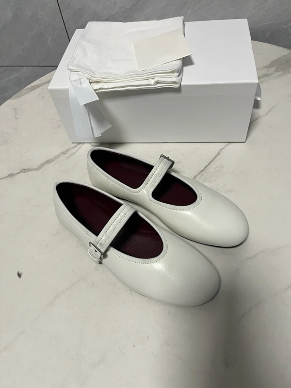 Maxducti Vintage Mary Jane scarpe Nordic minimalista per il tempo libero pendolarismo scarpe basse mocassini in vera pelle scarpe da donna