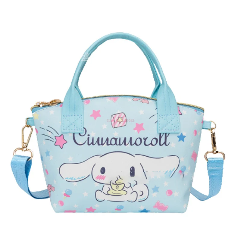 Sanrio Kawaii Kuromi Melody Collection Makeup Bag Cartoon Hello Kitty Crossbody Bag Large Capacity Hand0bag Girl Gift Wholesale