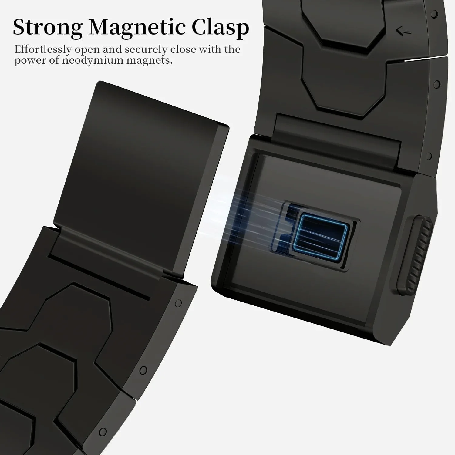 Magnetic Stainless Steel Strap for Samsung Galaxy Watch 8 7 Ultra 47mm Comfortable Metal Bracelet Band Galaxy Watch Ultra Correa